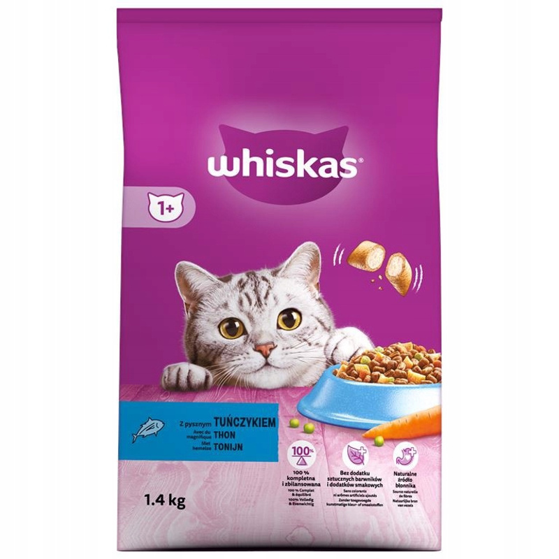 Whiskas Dry Food For Tuna Cat 1.4 Kg