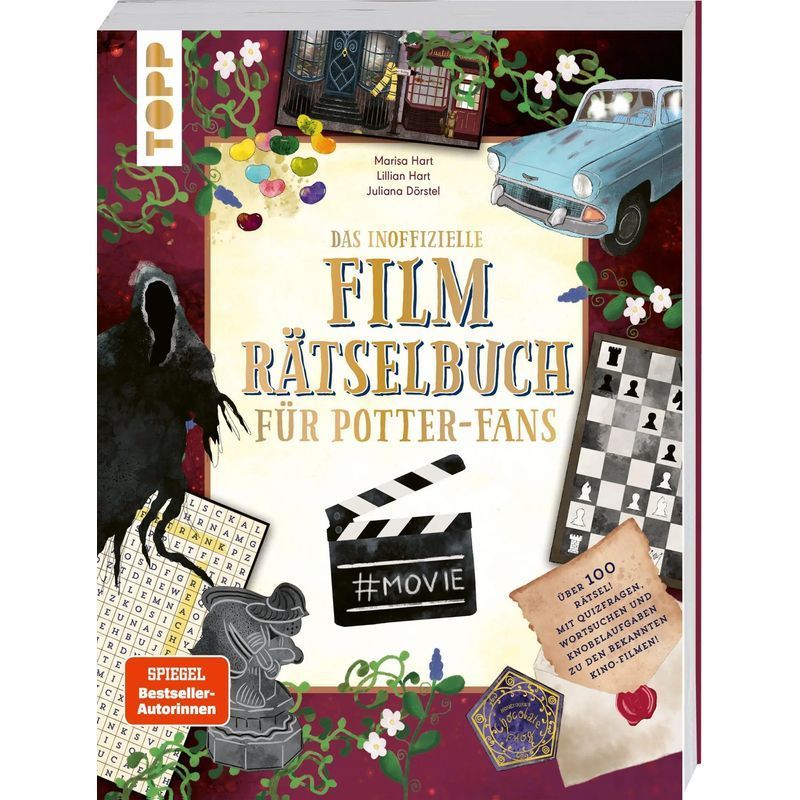 Image of The Unofficial Film Puzzle Book For Potter Fans. Over 100 Puzzles, Quiz Questions, And Brain Teasers About The Cinematic Successes - Book - German