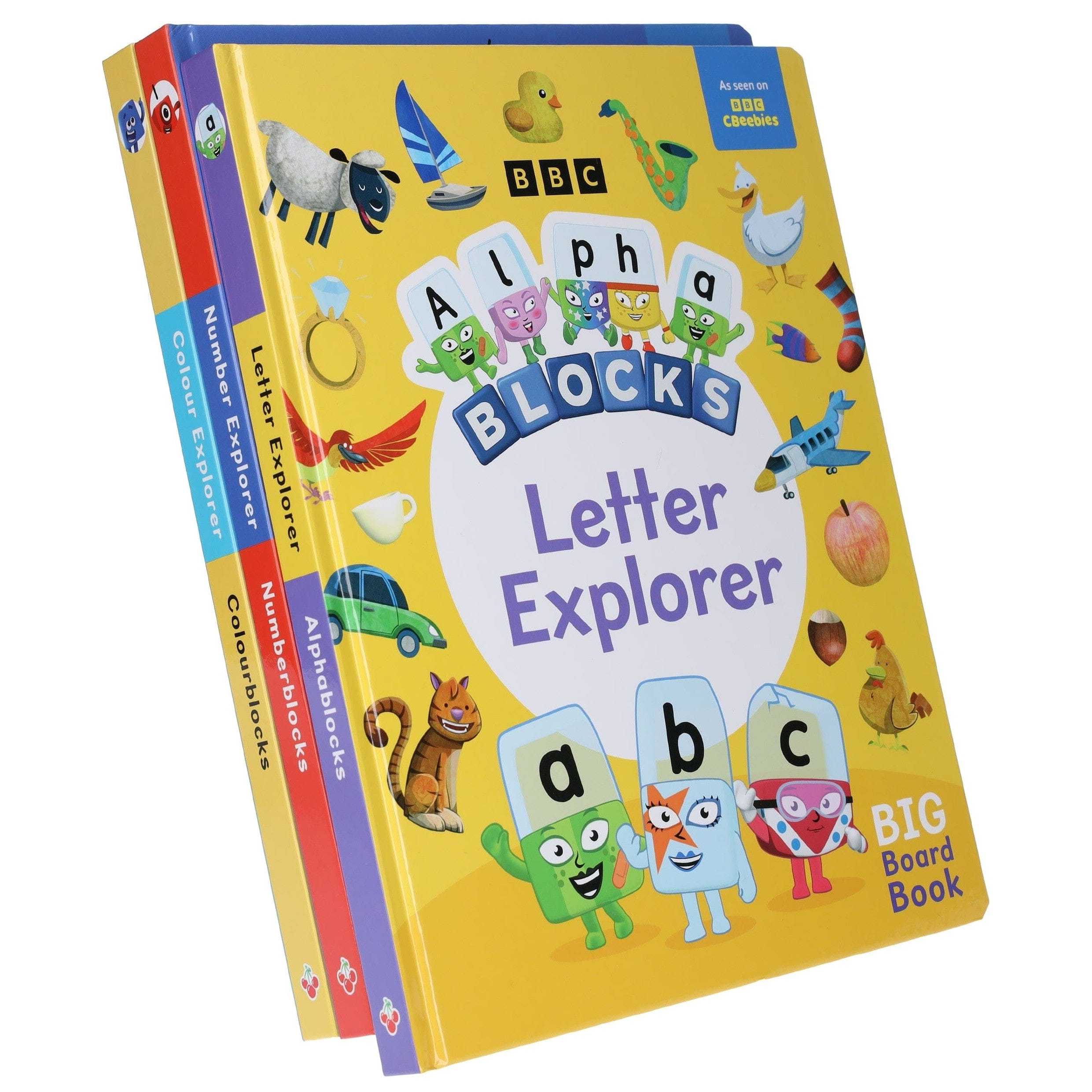 TEMU Explorer Collection (numberblocks, Alphablocks & Colourblocks) 3 Books Collection Set - Ages 0-5 - Board Book