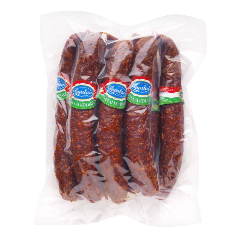 Gyulaer Kolbasz 8pcs - 1kg / Original Hungarian Sausage Specialty