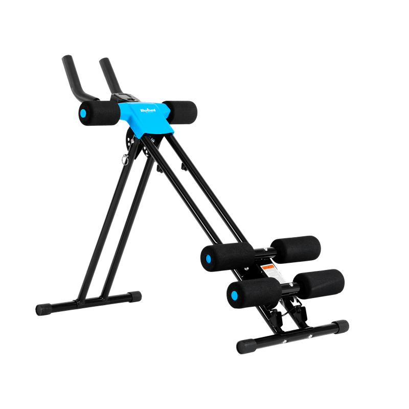 TEMU Banc d'exercice pour les exercices de muscles abdominaux REBEL réglable avec compteur