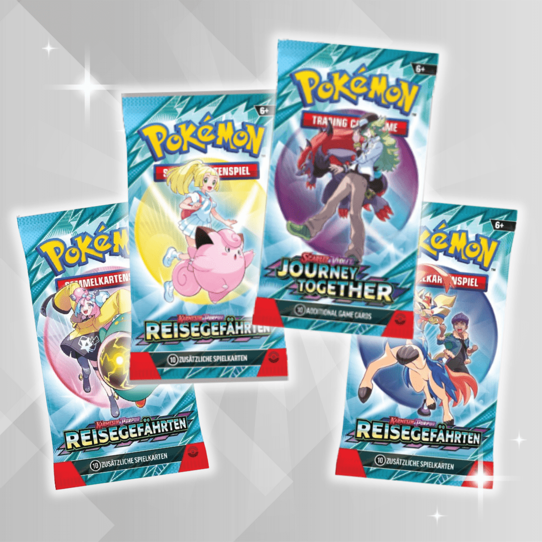 Image of 4x & Violet – Travel | German | 4x Original Tcg Booster