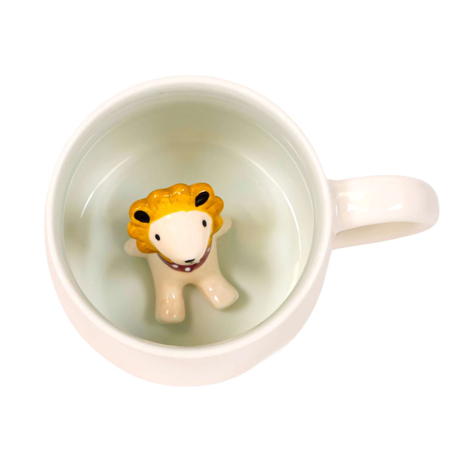 Image of Intirilife Coffee Mug Tea Cup 3d 300 Ml Ceramic Mug Cartoon Cute Gift Mug With Handle