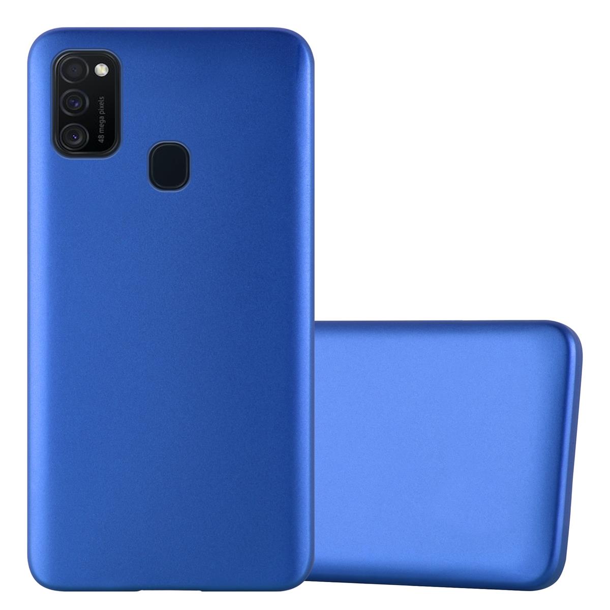 Image of Case Compatible With M21 / M30s Protective Case Made Of Flexible Tpu Silicone, Matte Metallic Back Case Cover, Mobile Phone Case