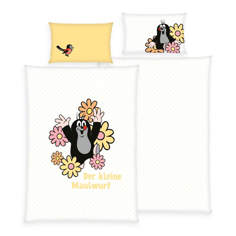 Image of Herding The Little Mole Bed Linen Set 100 X 135 Cm