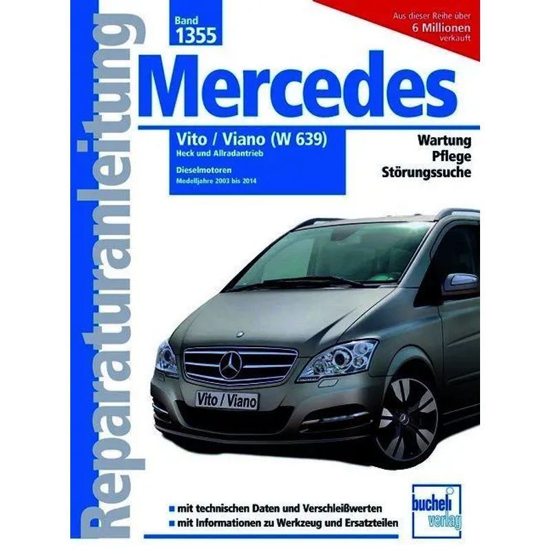 Image of Christoph Pandikow: Mercedes-benz Vito Viano (w639) / Engines Model Years 2003 To 2014 / Paperback / German / 2026 / Bucheli Publishing Ag