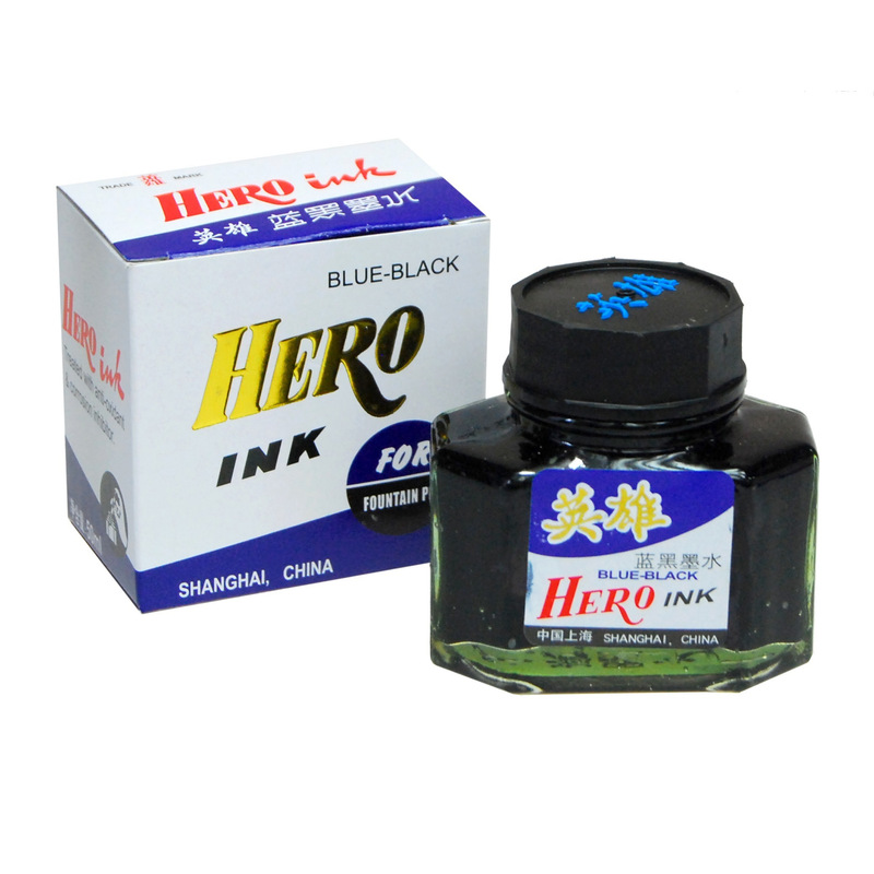 Ink For Hero Fountain Pens, 50 Ml – Dark Blue