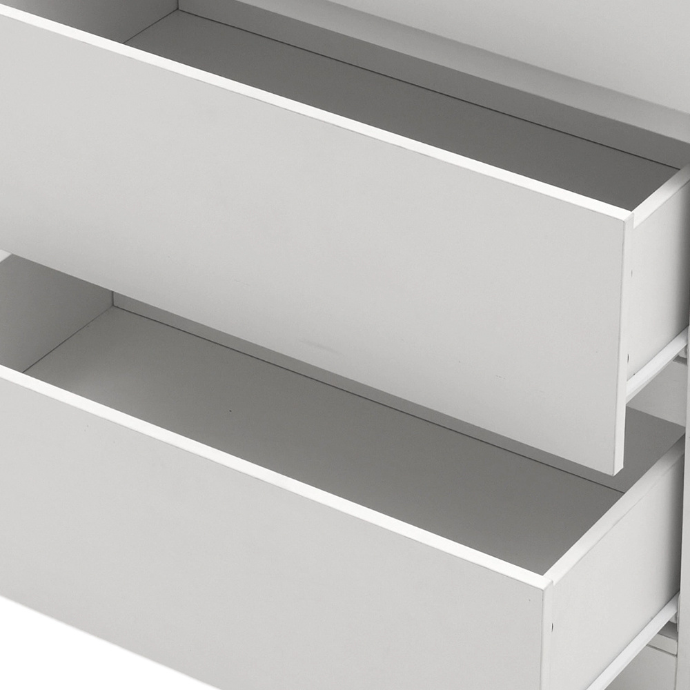 180cm Tall Wooden Bookcase with 3 Drawers