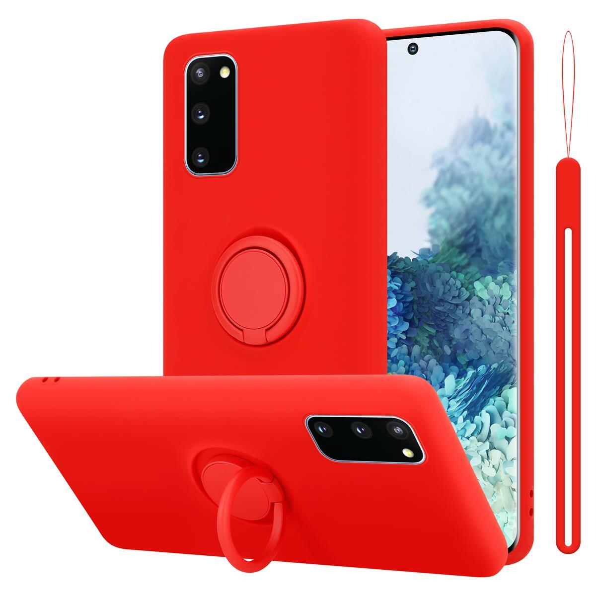 Case Compatible For Galaxy S20 Fe Protective Of Flexible Tpu Silicone With Ring Back Case Cover Phone Case