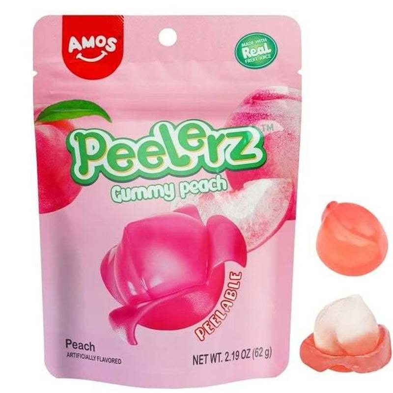 Amos Peelerz Peach 65g