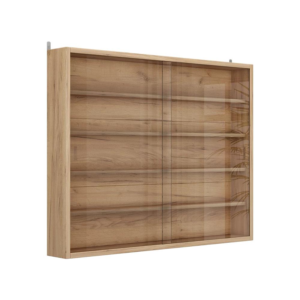 Showla Wall Cabinet With 4 Shelves Cabinet Hanging Cabinet Glass Cabinetliving Space