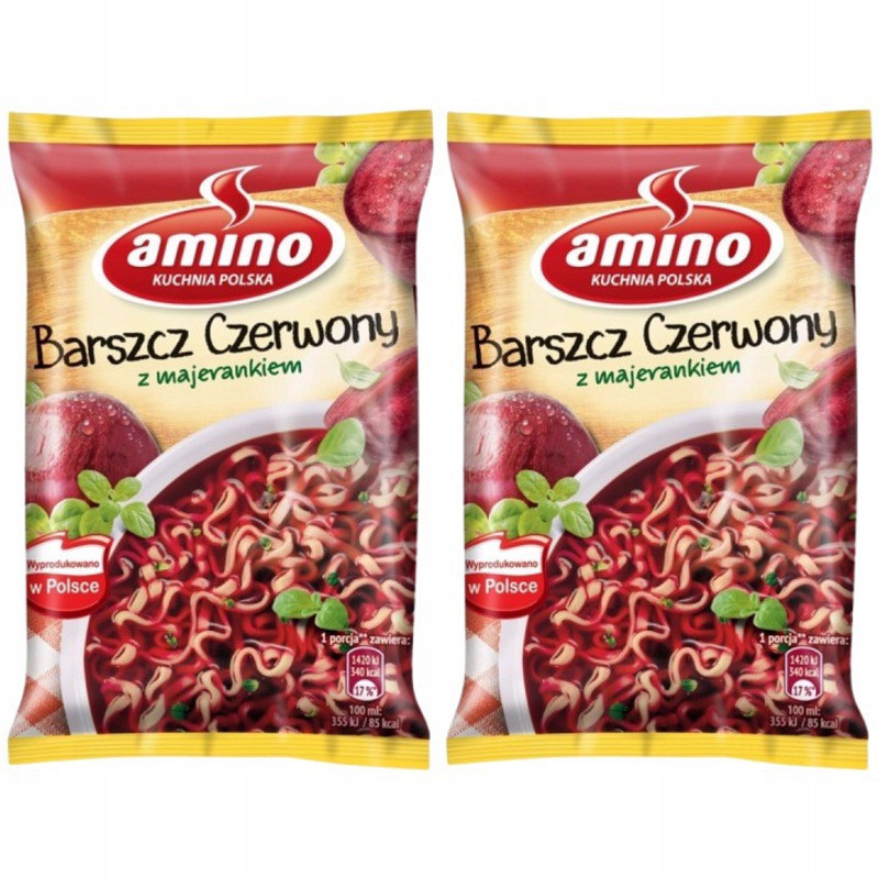 Instant Red Beetroot Soup With Marjoram 66g X 2pcs