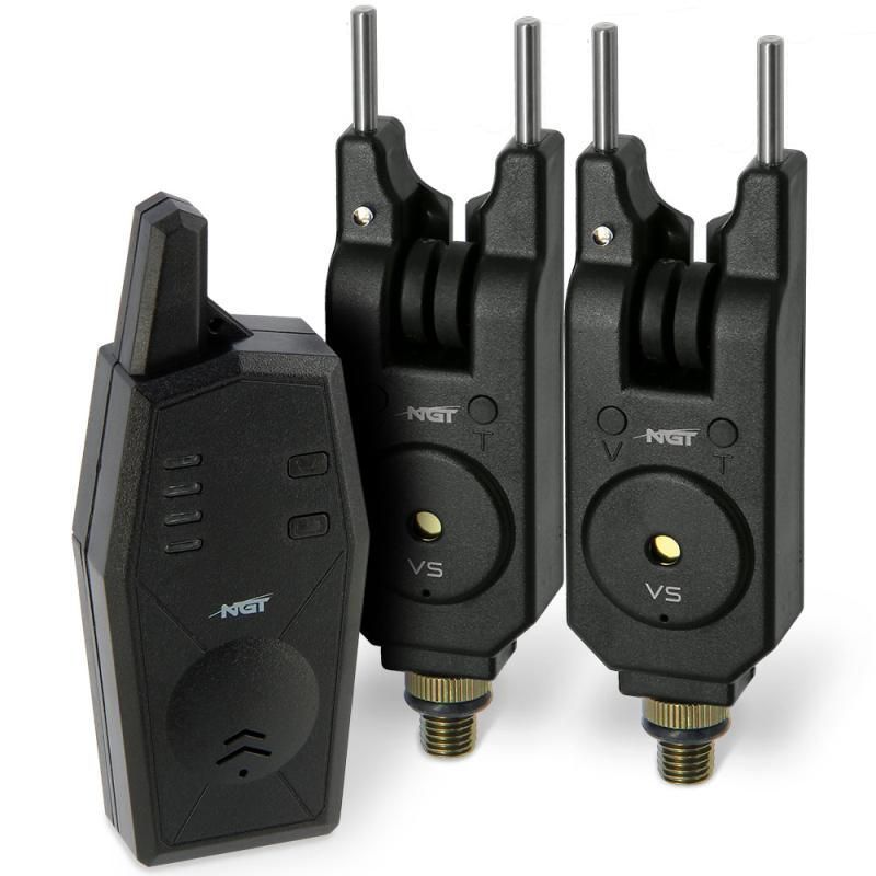 TEMU Carp Wireless Alarm And Transmitter Vs Set 2pcs 200m Range Ngt Fishing Bars