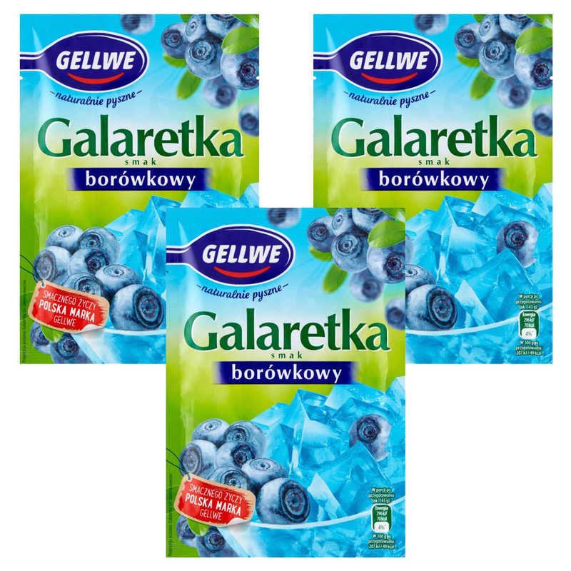 Image of Cherry Flavored Galaretka 72g X 3pcs