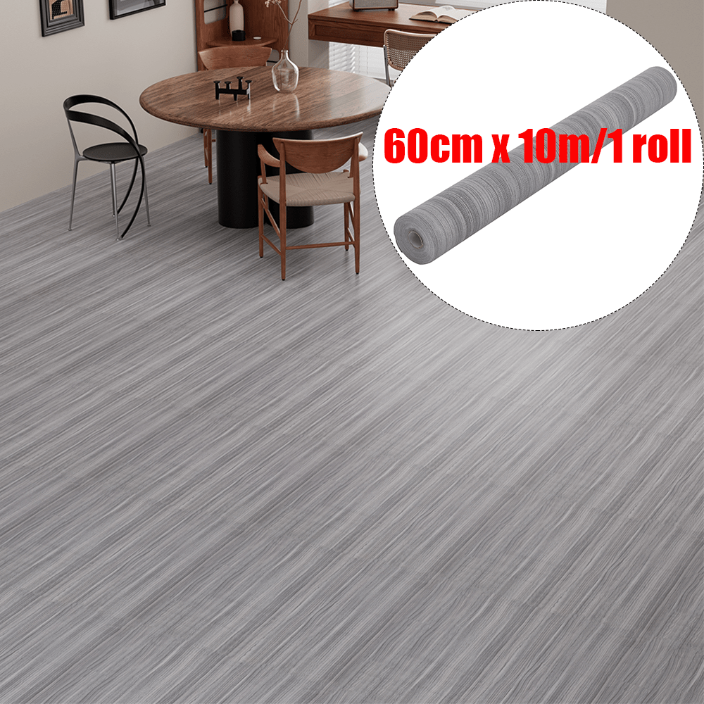 vinyl flooring roll 61x1000cm 1 roll 6 1m laminate wood flooring peel and stick waterproof covering floor tiles for bathroom kitchen bedroom living room