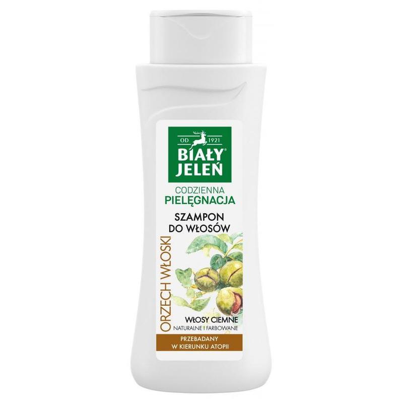 Šampon od oraha za tamnu kosu - 300ml - BIAŁY JELEŃ