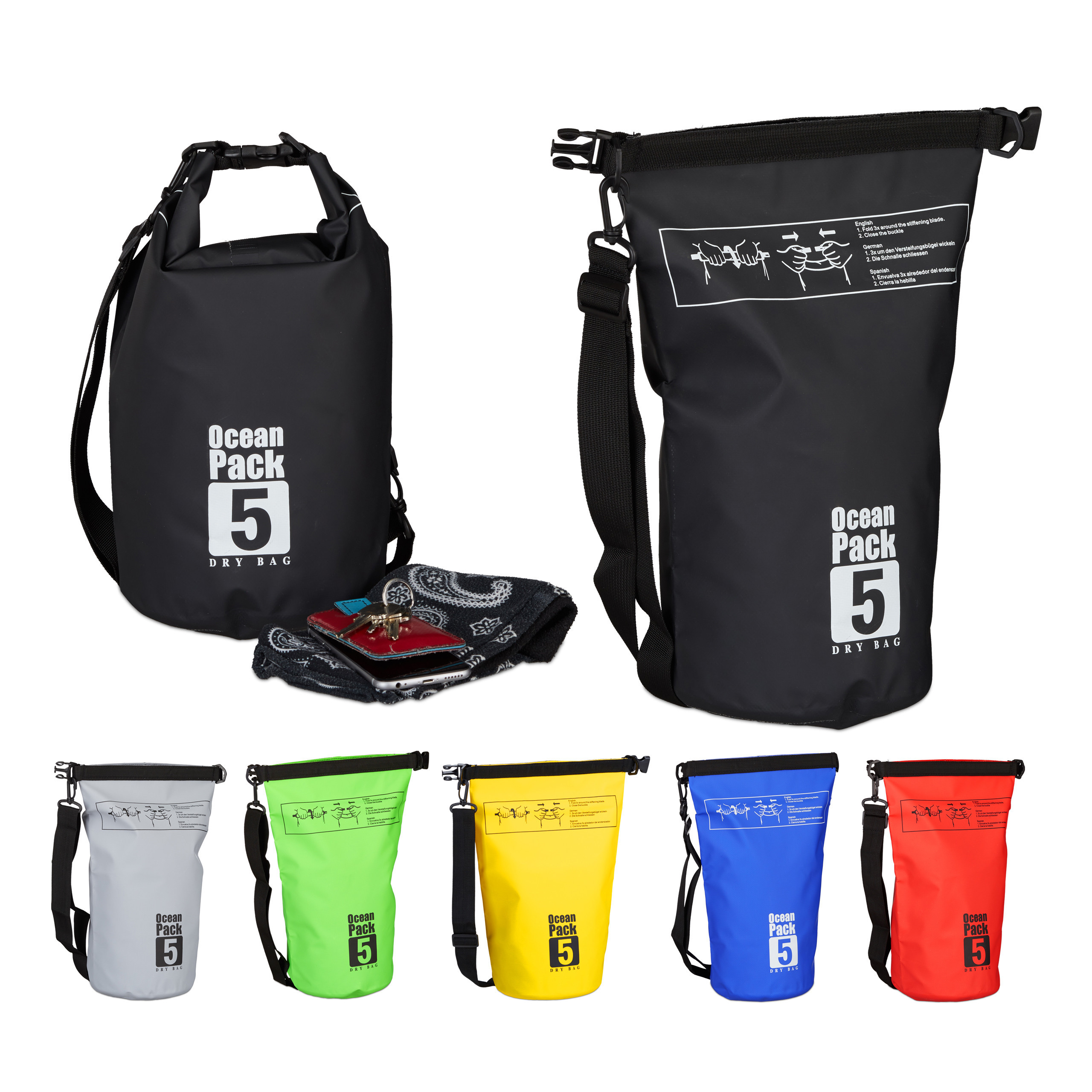 Image of Ocean Pack In Black - 5 L