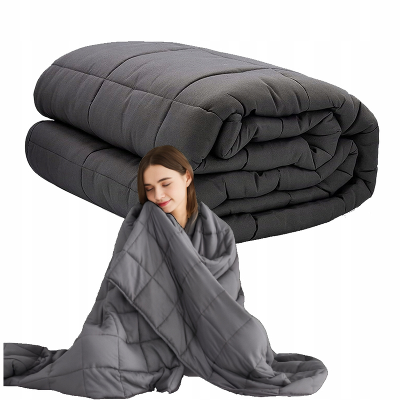 Weighted Blanket 9kg Sensory Blanket 150x200cm Anti-stress