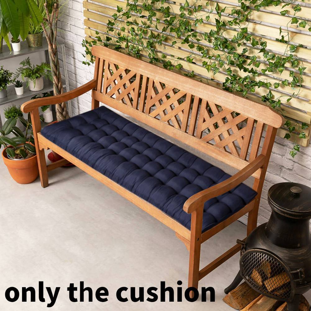 Image of Only Pad - Thick Garden Recliner Cushion - , Beach Pad | Garden Swing Bench Cushion | Breathable And Soft, Suitable For Outdoor Gardens, , And , Dimensions: 160x50x8 Cm / 63x20x3 Inches.