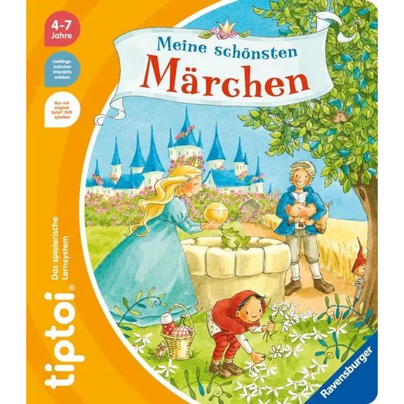 Image of Tiptoi My Most Beautiful Fairy Tales - Book - Anja Kiel - Tiptoi - 24 Pages - German - 2022 - Ravensburger Verlag - Ean 9783473492602
