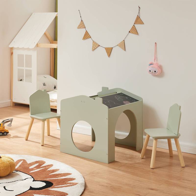Drawing Table For Kids Romso Children's Table Set With 2 Chairs