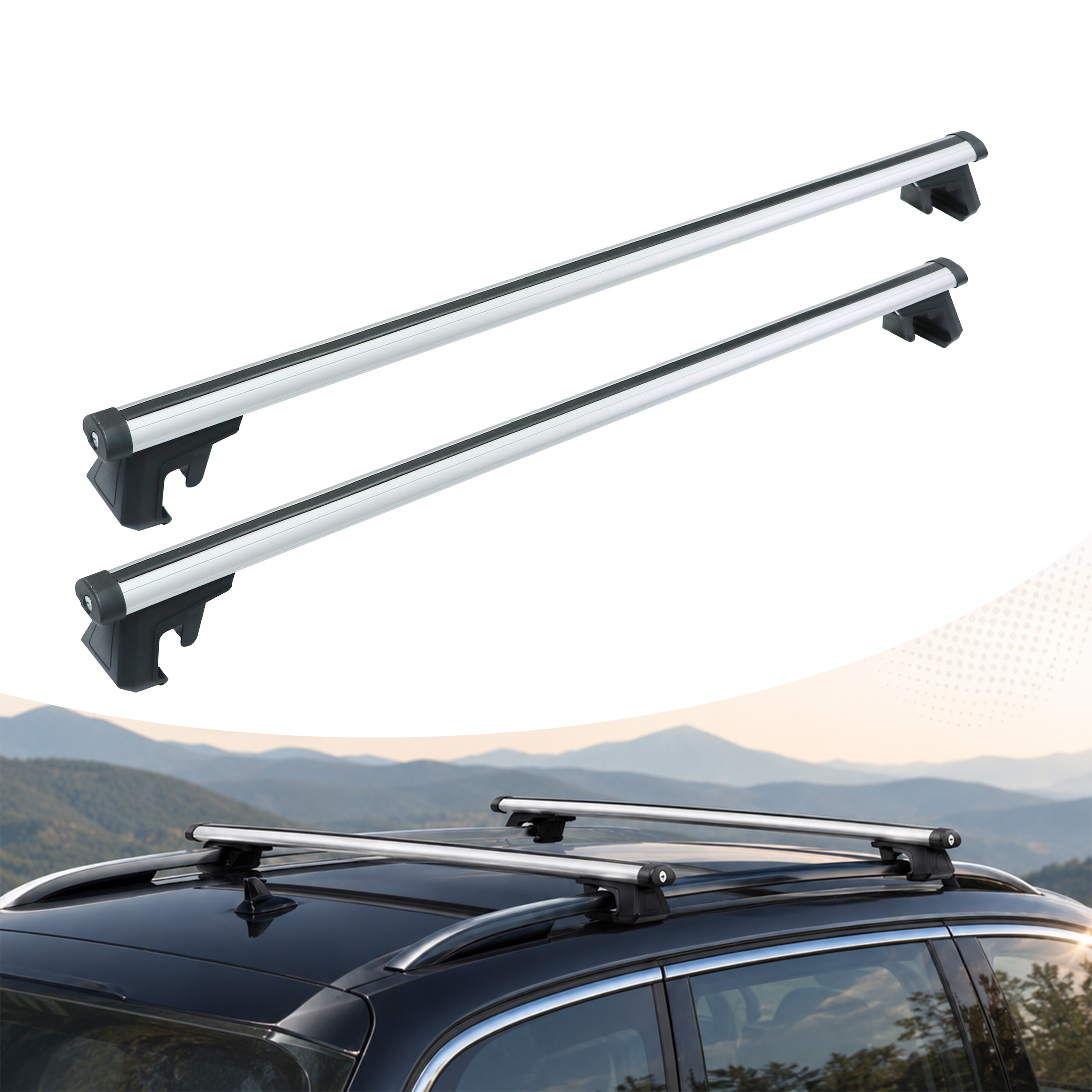 Image of 2 Roof Racks - 135 Cm