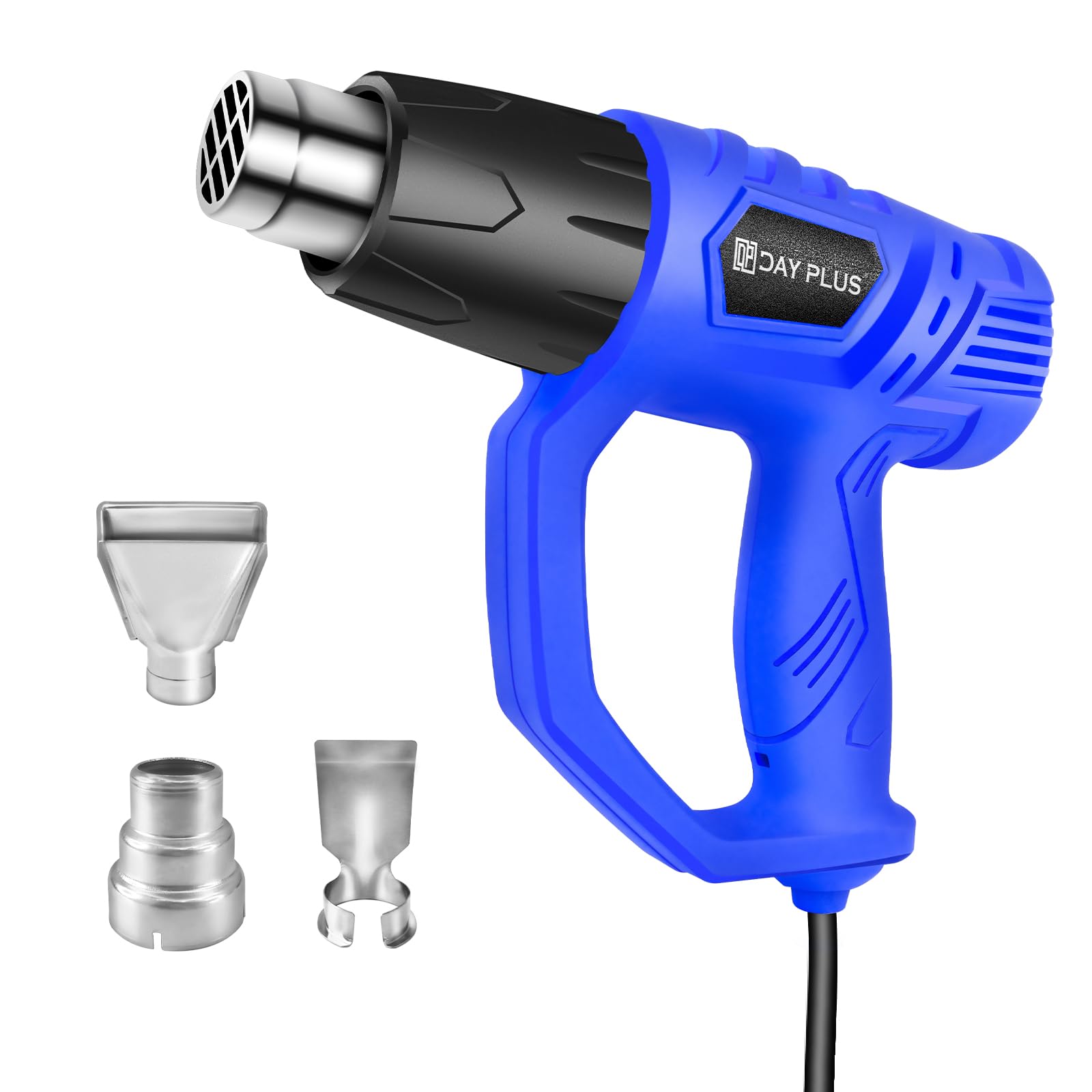 E-shop Heißluftpistole, 2000W Professionelles Hochleistungs-Heißluftpistolen-Set mit 300℃ & 600℃ Dual-Temperatur-Einstellungen, Flammhemmender