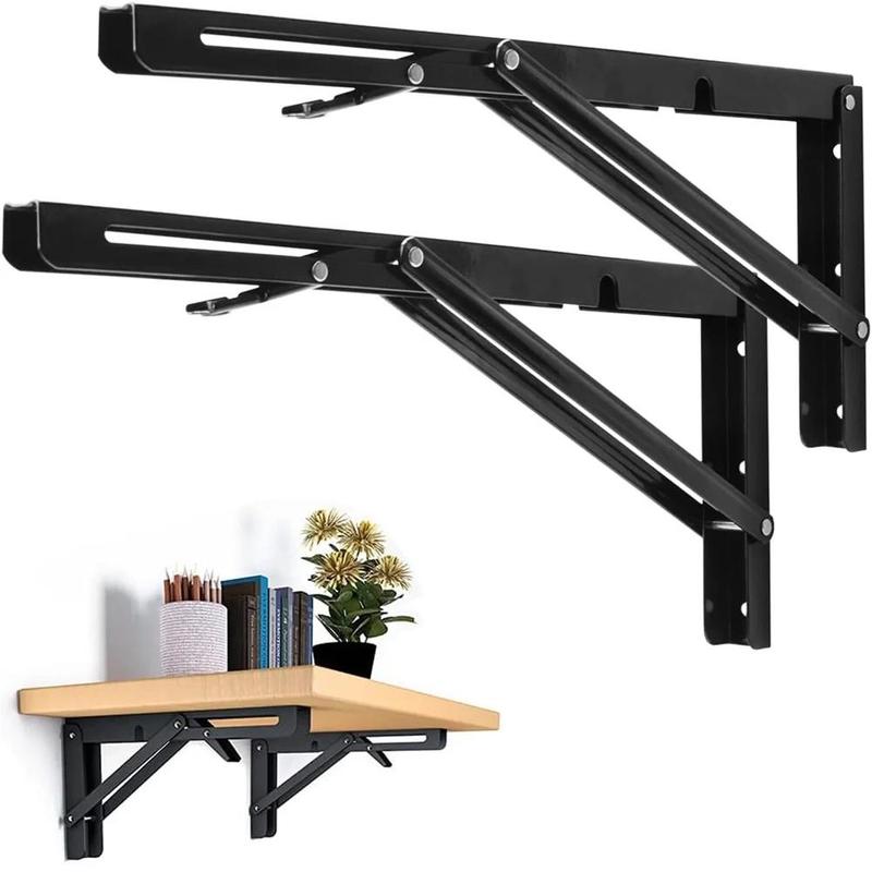 Image of Folding Shelf Brackets, Folding Brackets For Shelves, Countertops