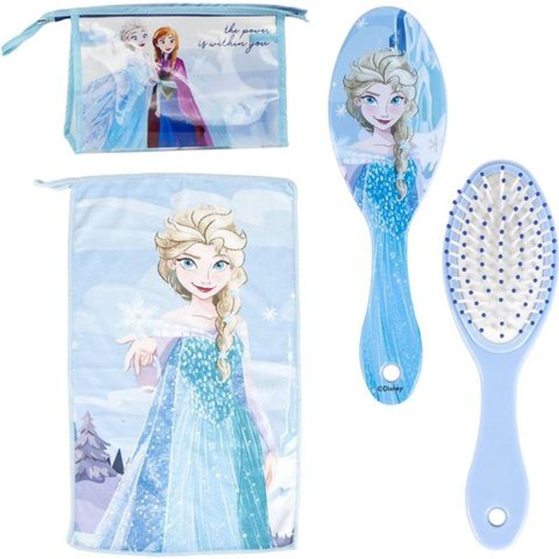TEMU Neceser de y Viaje Disney para Niños con Peine, Bolsa de y Toalla, Set de Higiene Personal Ideal para Regalo, Viajes y Uso Diario