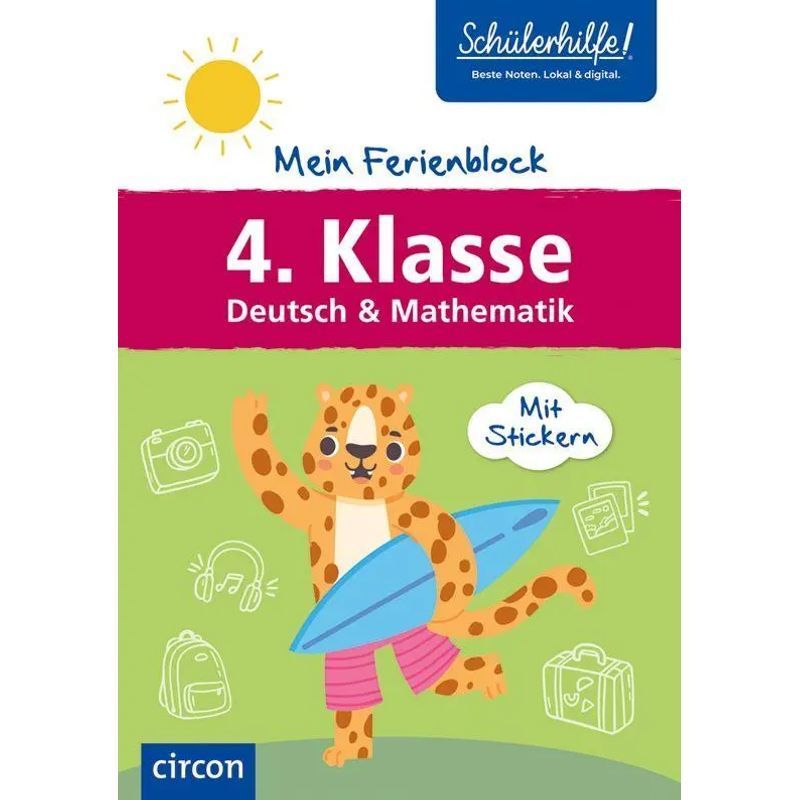 Image of My Vacation Workbook 4th Grade - Paperback - German & Mathematics - Tanja Von Ehrenstein - My Vacation Workbook - 64 Pages - German - 2026 - Circon Verlag Gmbh - Ean 9783790101003