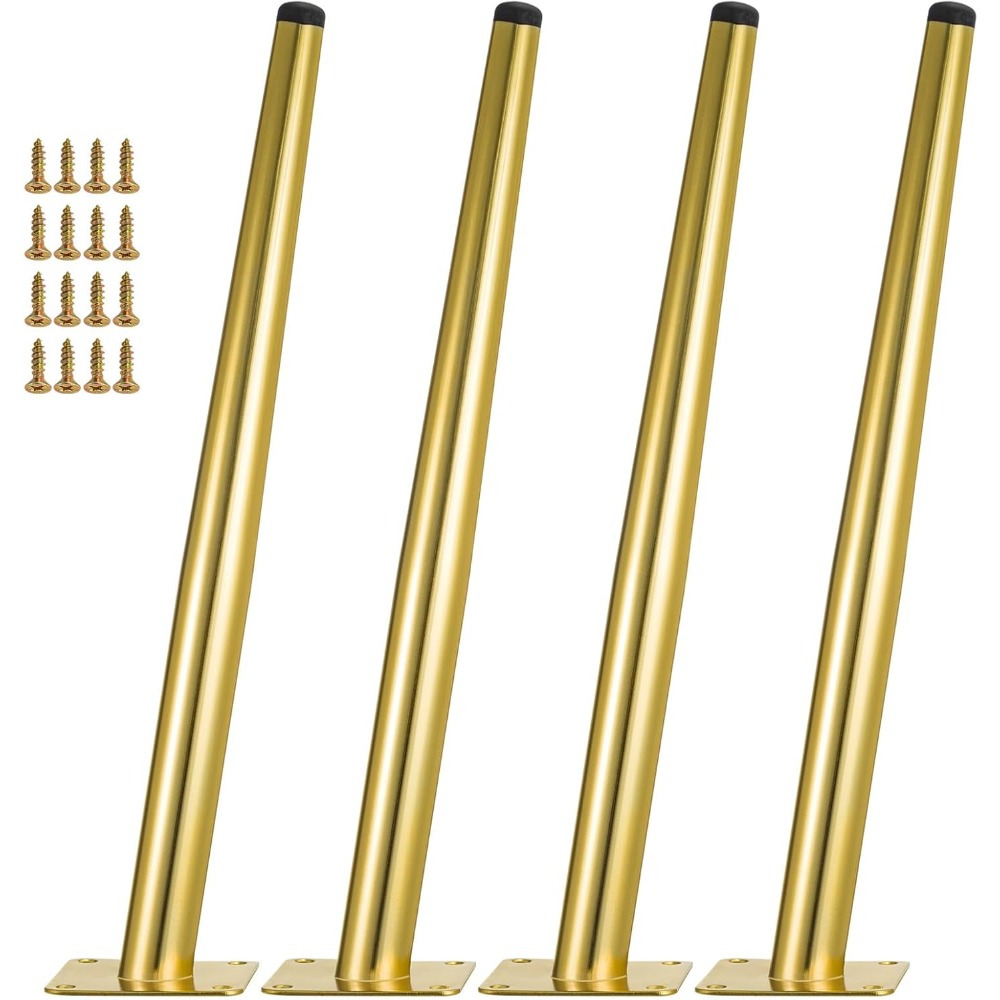 TEMU 4pcs Replacement Legs For Furniture (e.g. Stools, Cabinets, Tables). These Modern Metal Legs Serve As Stable Supports And Are Ideal For Building