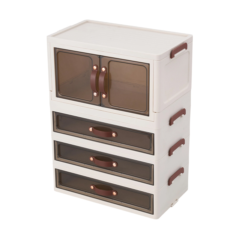 Multi-Drawer Clear Storage Organizer for Home & Office