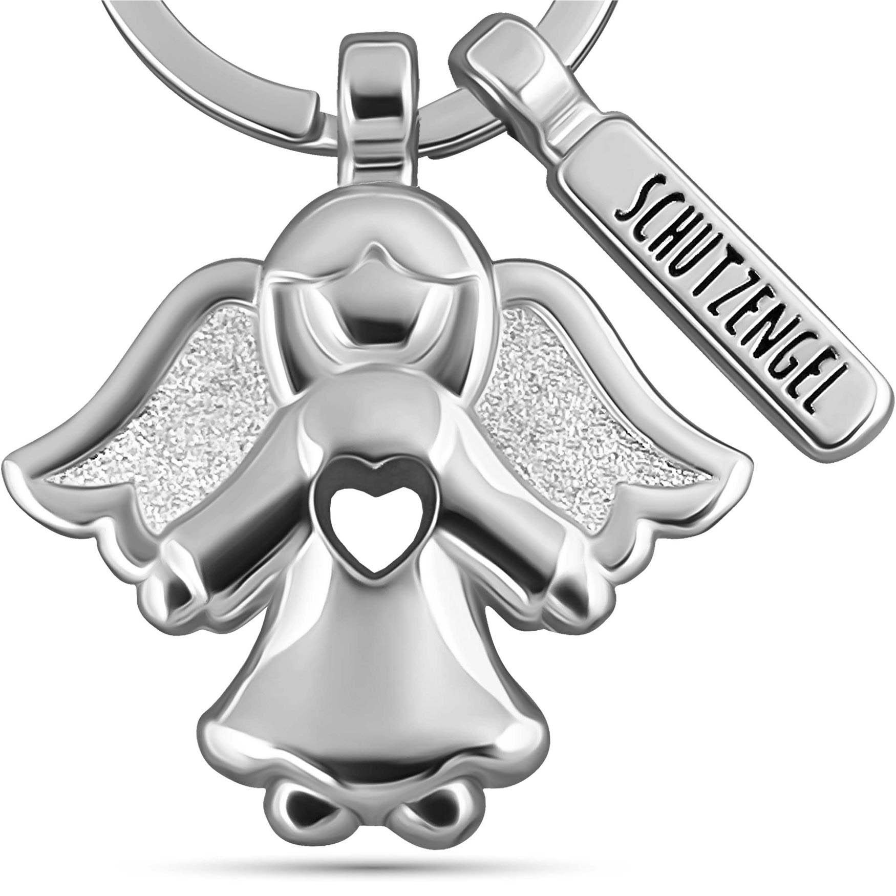 Image of Guardian Keychain, Charm Car Keychain - Pendant With Space For Engraving, License Gifts, Charm Pendant Classic Edition
