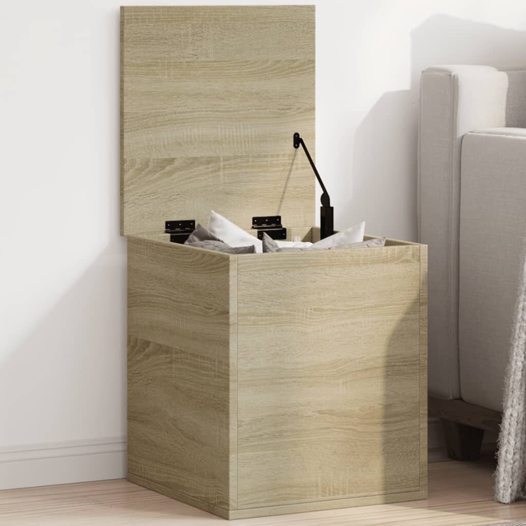 Oak Chest 40x42x46 Cm Wood Composite