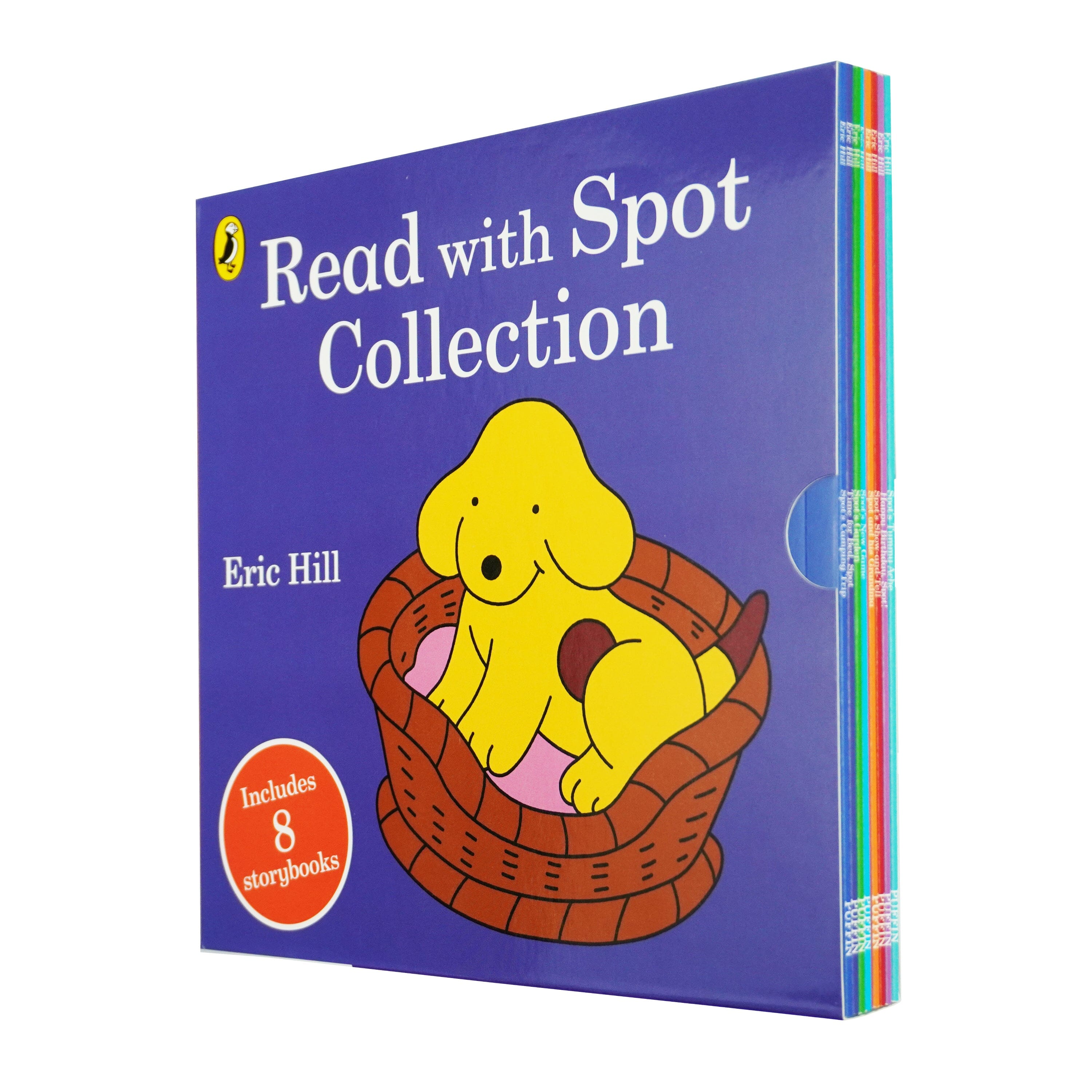 Read with Spot Collection 8 Storybooks Set (Spot and his Grandma, Spot's New Game, Spot's Garden)