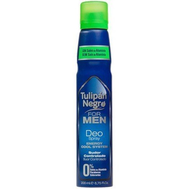 Desodorante Tulipan Negro For Men com Vaporizador 200 ml - o Suor: retailer-supplied image