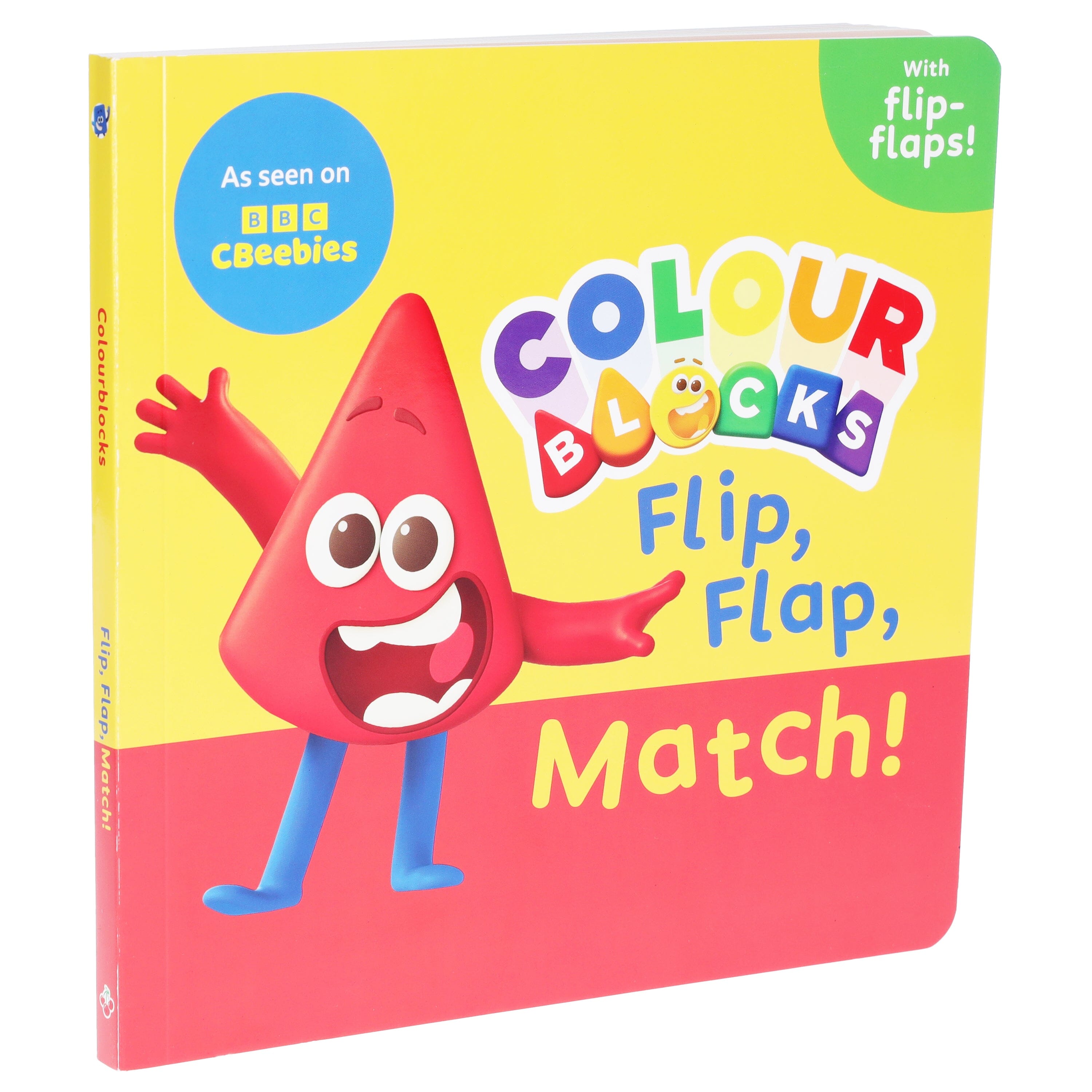 TEMU Colourblocks Flip, Flap, Match! By Sweet Cherry Publishing - Ages 3-6 - Board Book