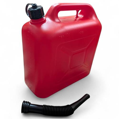 certified fuel canister for gasoline on un certificate red 10l spout