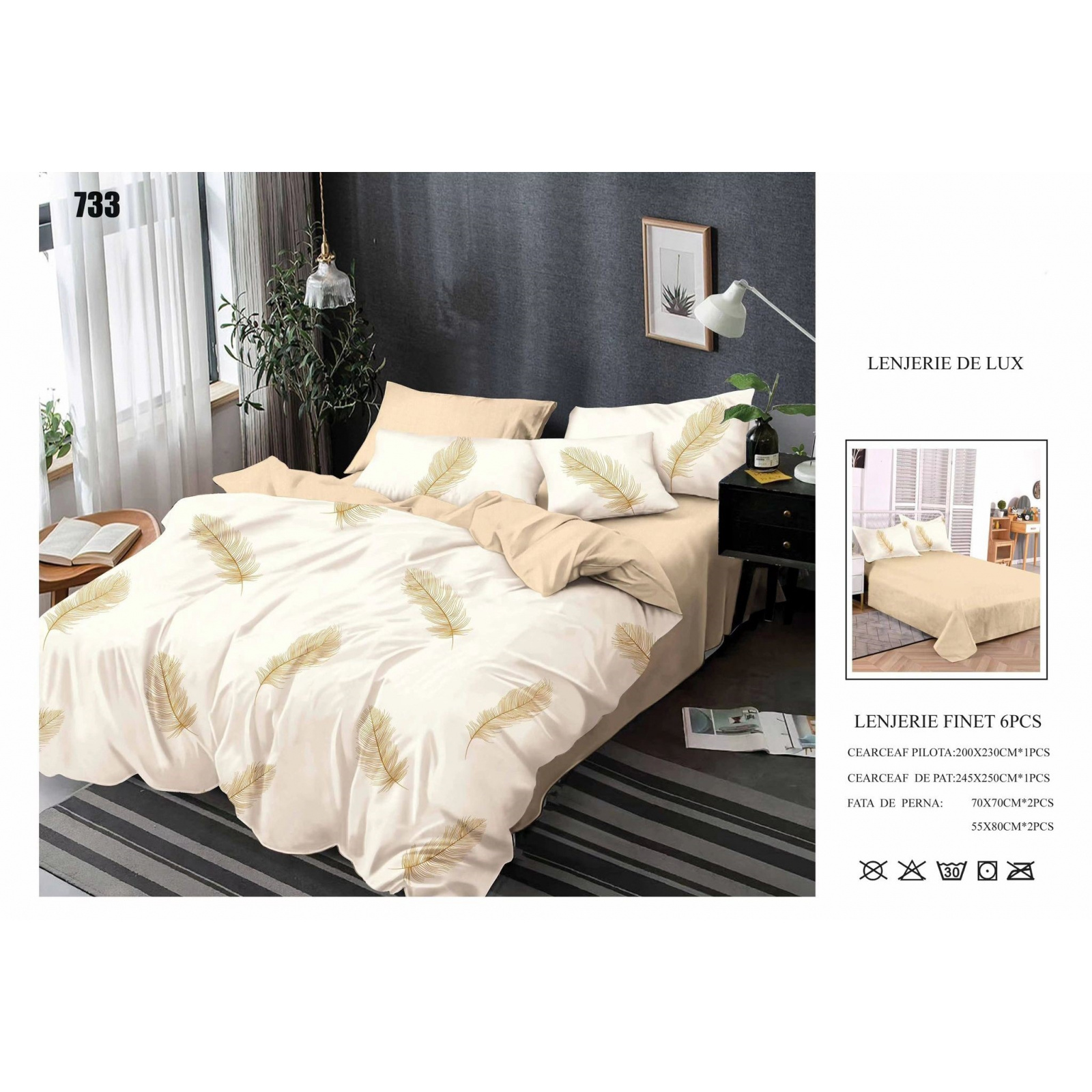 TEMU Bed Sheets From 6pcs - Yellow Pillows