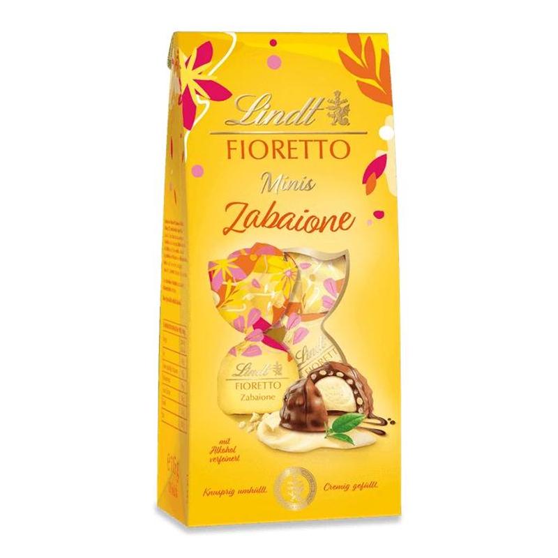 Image of Lindt Chocolate - Fioretto Mini Zabaglione With Egg Liqueur Chocolate 115g