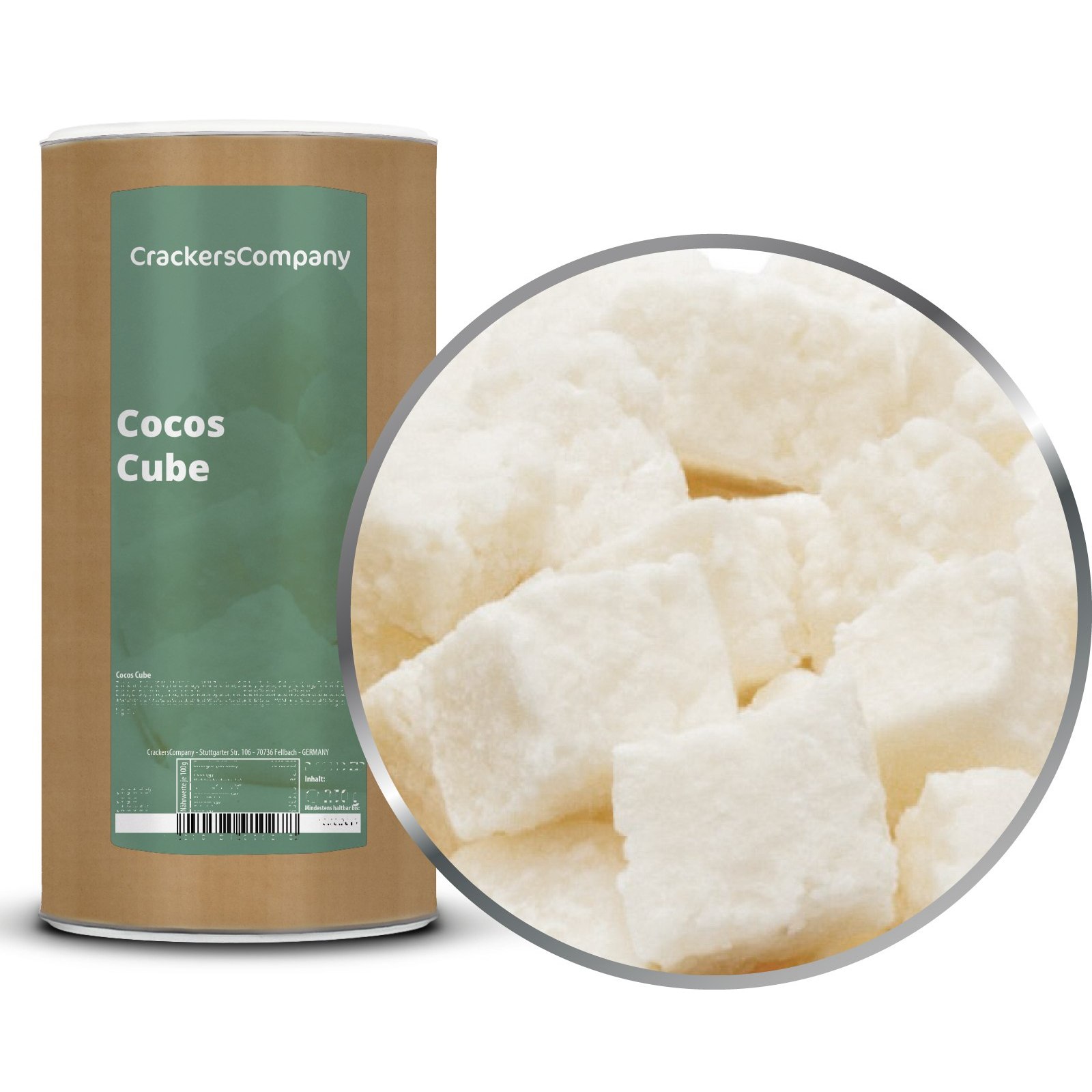Coconut Cubes – Candied Coconut Meat Cubes – By Crackerscompany