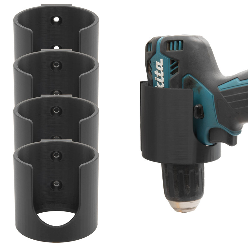 Wall Holder Cordless Screwdriver Compatible With Bosch Einhell Parkside Universal