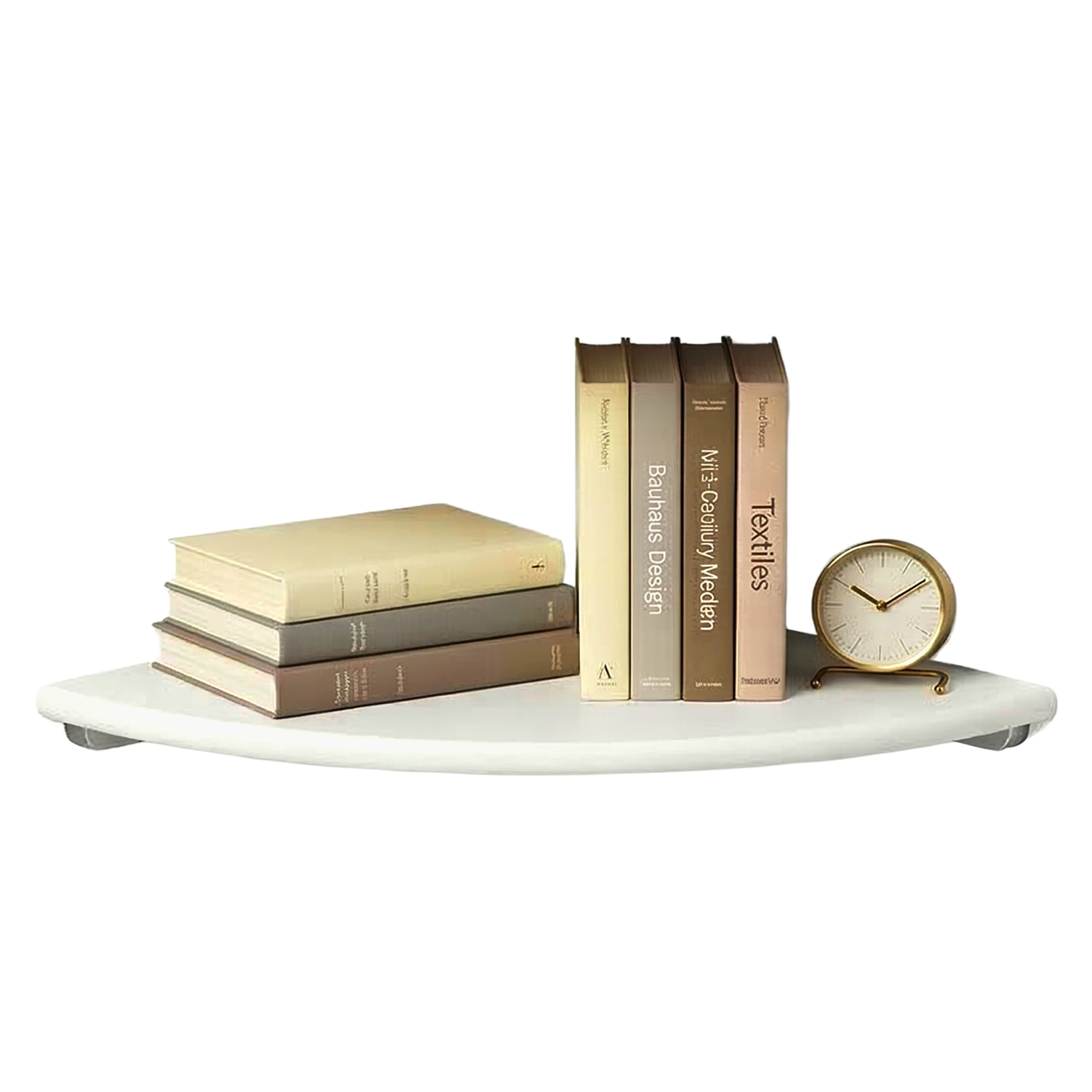 White Shelf - (w)30 X (h)3 X (d)30 Cm