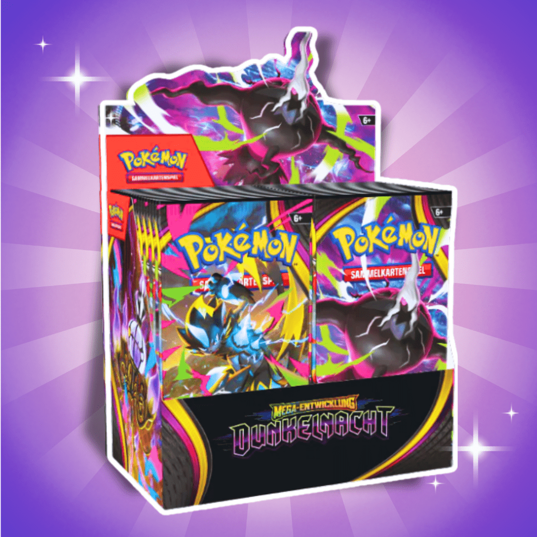 Pokémon Mega Evolution: Display German – 36 Booster Packs With 10 Cards Each