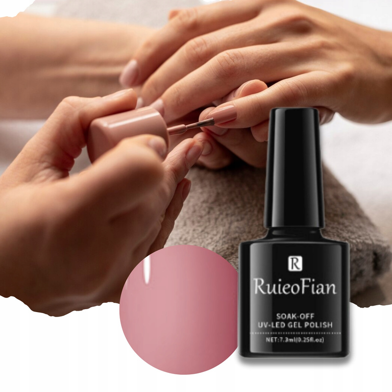 SAMO Ružičasti Hibridni Lak za Nokte s UV Zaštitom ROSE/L004