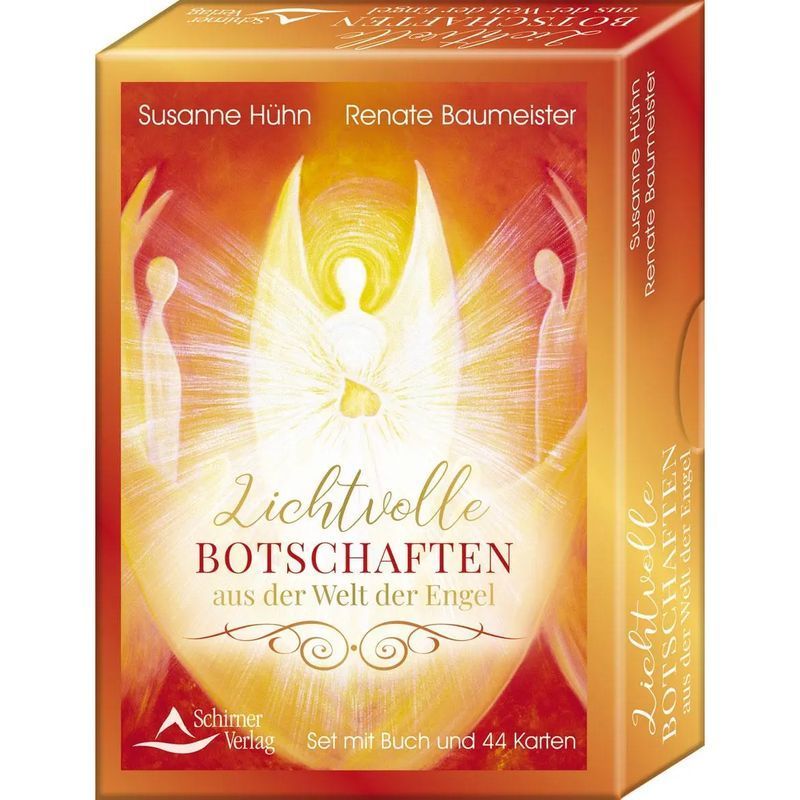 Image of Luminous Messages From The World Of Angels - Paperback - 44 Cards With Companion Book - Susanne Hühn (et Al.) - 44 Pages - German - 2022 - Schirner Publishing - Ean 9783843491907