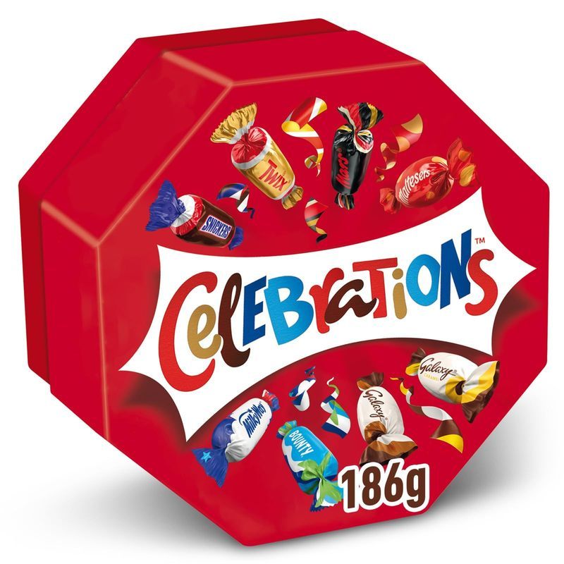 Celebrations Gift Box 186g