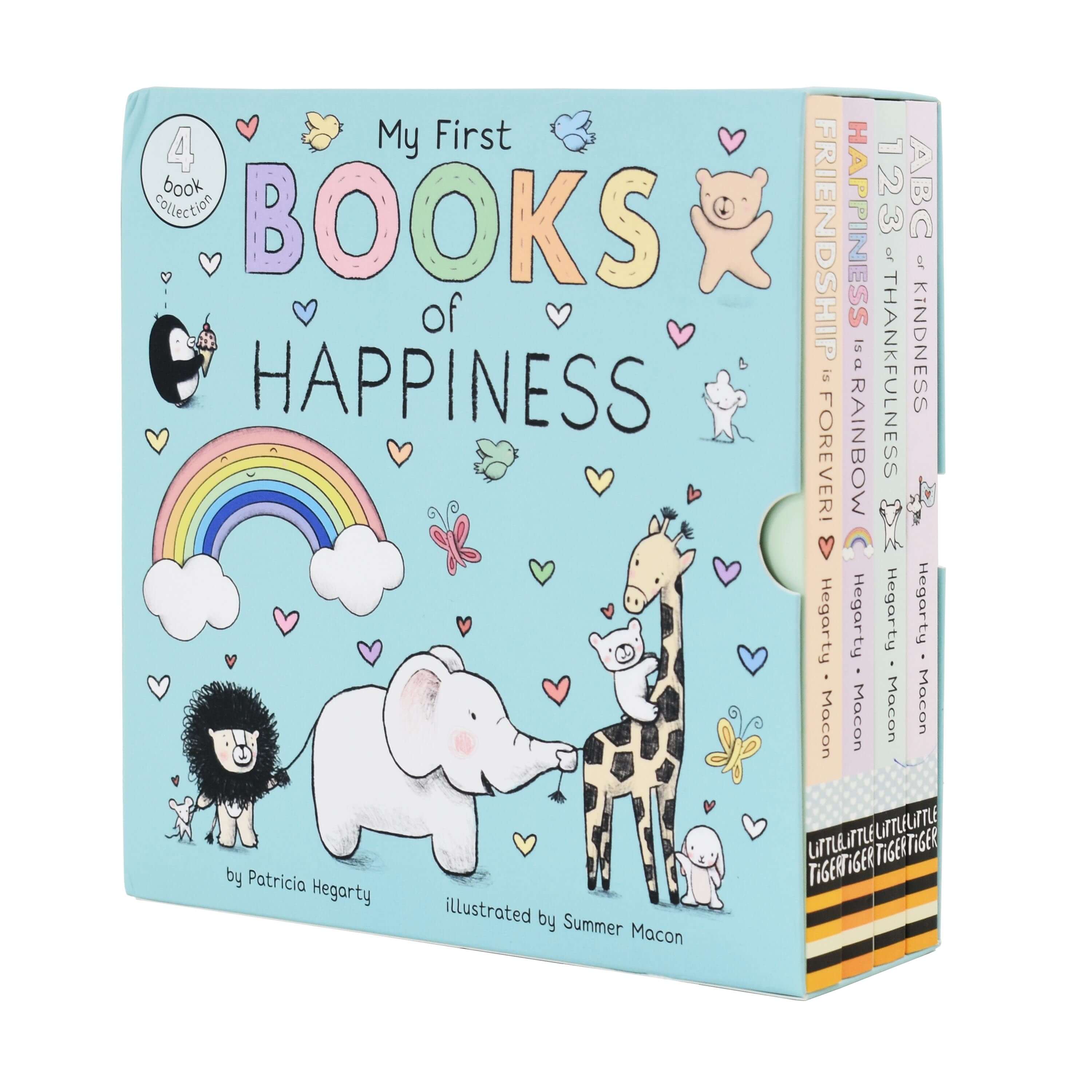 TEMU My First Books Of Happiness 4 Books Collection Box Set By Patricia Hegarty - Ages 0-5 - Hardback