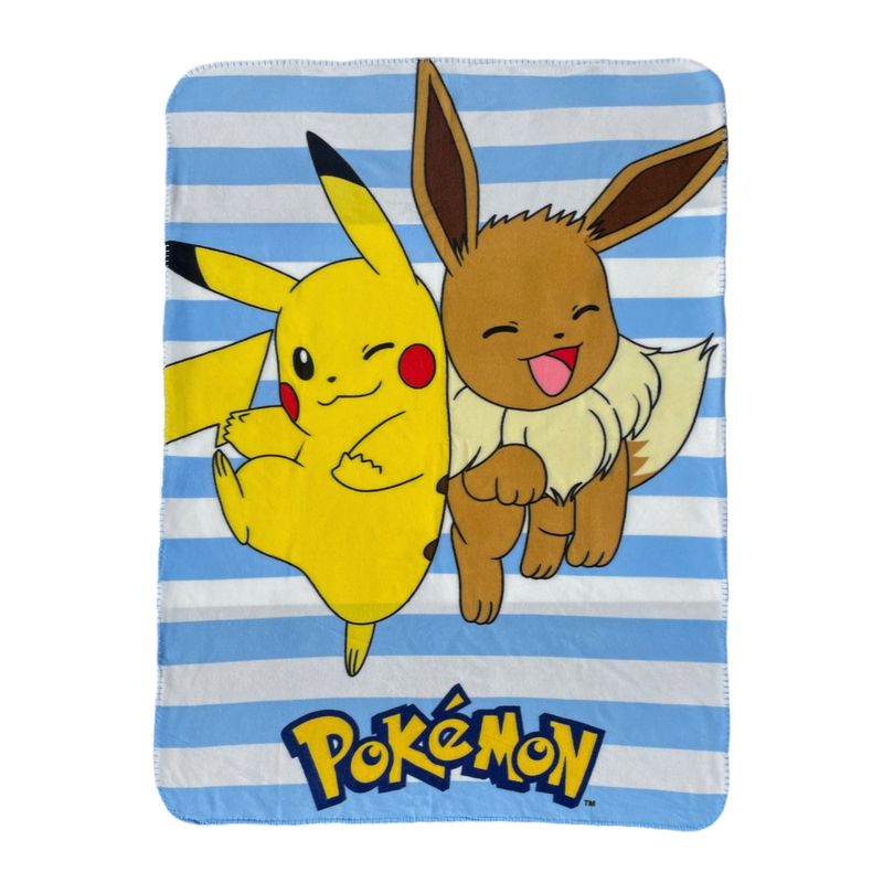 Pokémon Fleece Blanket – Soft Polar Blanket 100x140 Cm