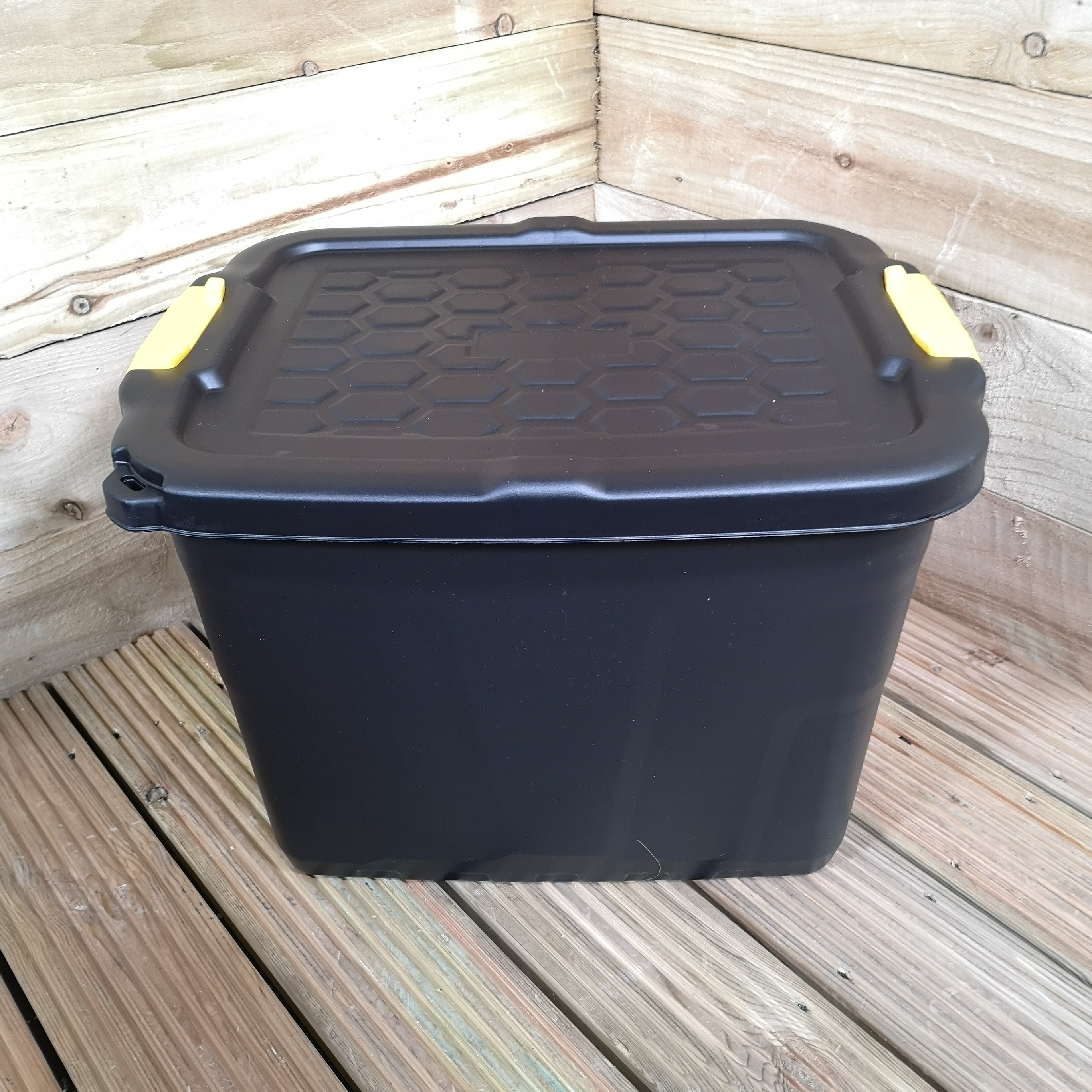42L Heavy Duty Storage Tub, Lockable & Stackable